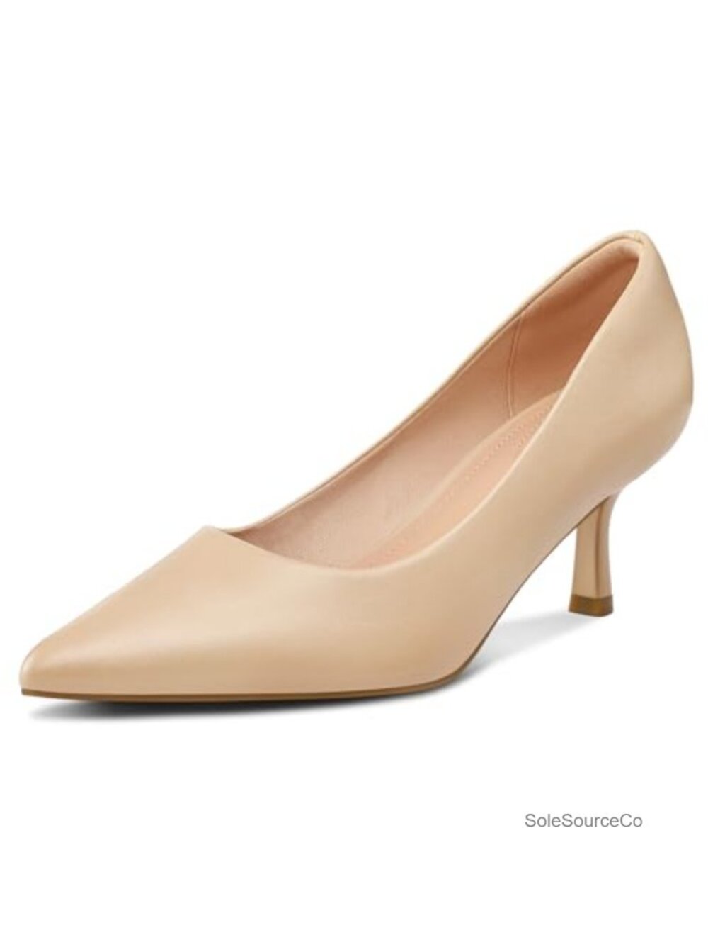 Women's Kitten Heel Closed Toe Pointed Toe Pumps Wedding Dress Shoes